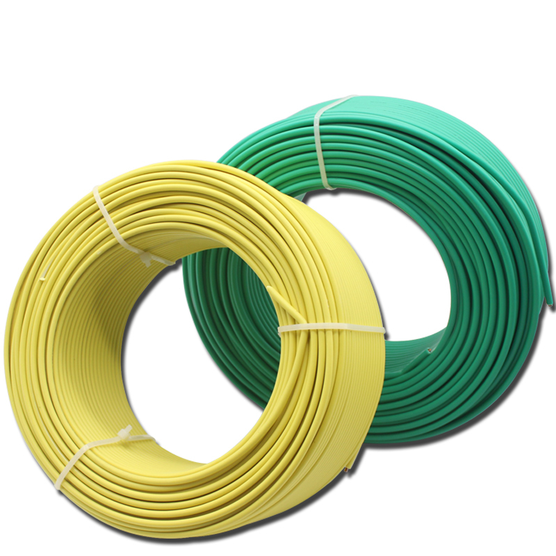 路阳电缆 电缆 铜芯塑料线\BVR\0.45/0.75kV\1×2.5mm²\黄色 BVR 1*2.5