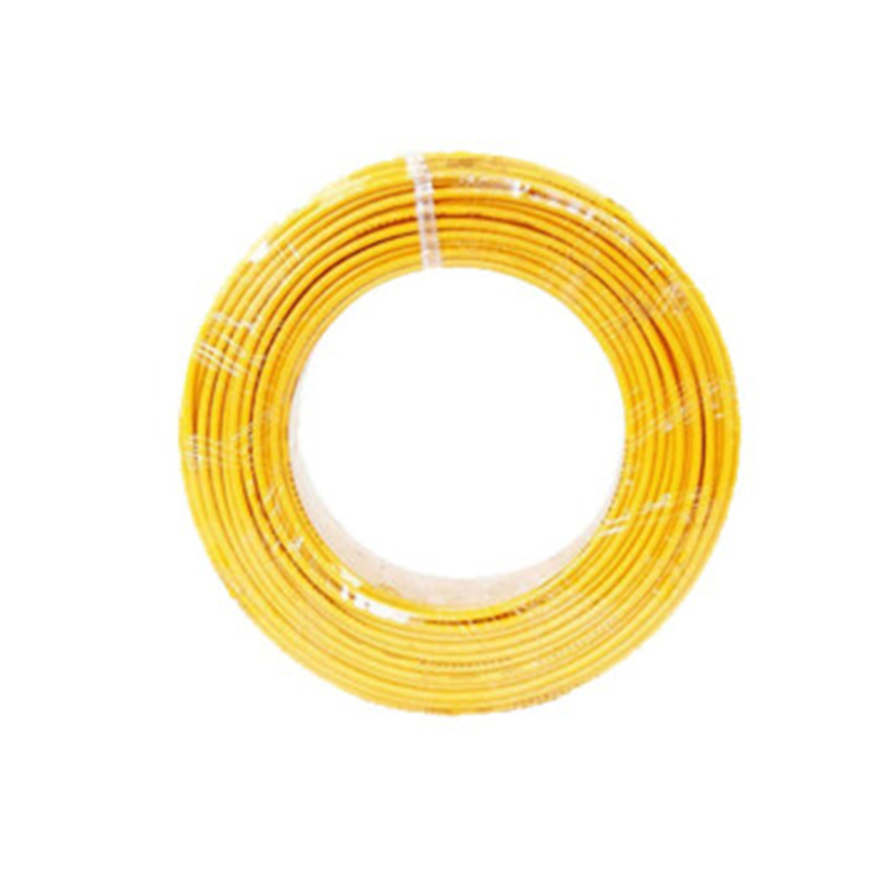 路阳电缆 电缆 铜芯塑料线\BVR\0.45/0.75kV\1×2.5mm²\黄色 BVR 1*2.5