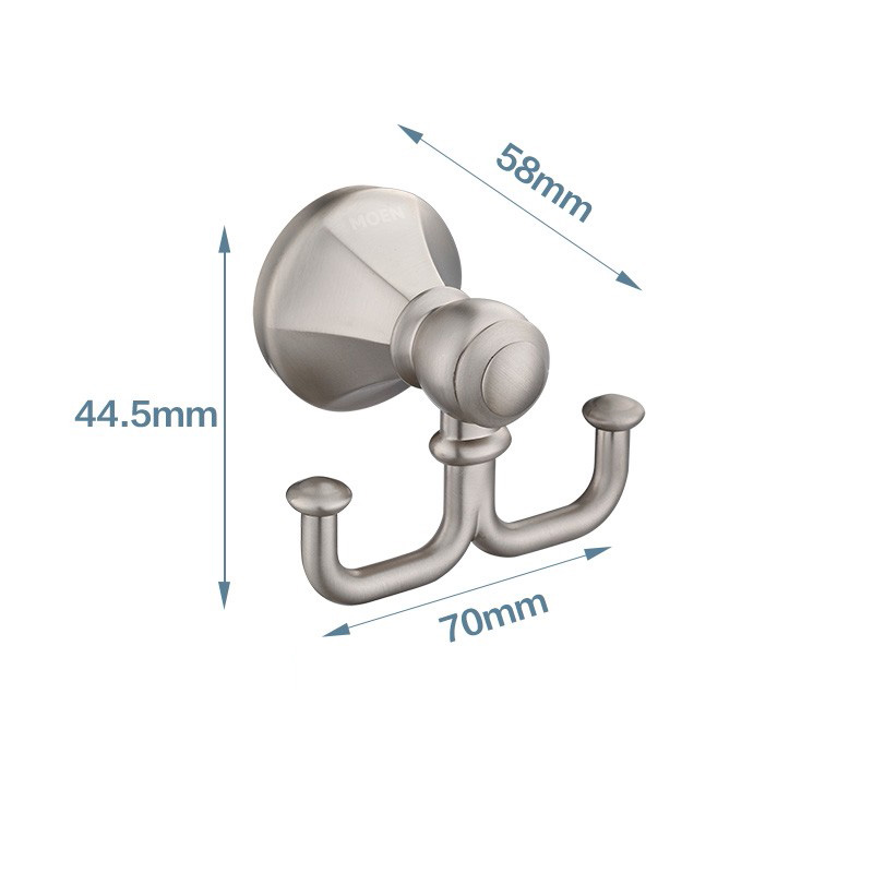摩恩 置物架 ACC2207BN 双衣钩(BN)