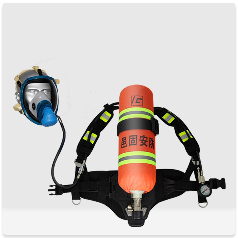 邑固 空气呼吸器 3C电子压力表、防跌倒报警、带压力表瓶阀、快速充气装置 RHZK6.8