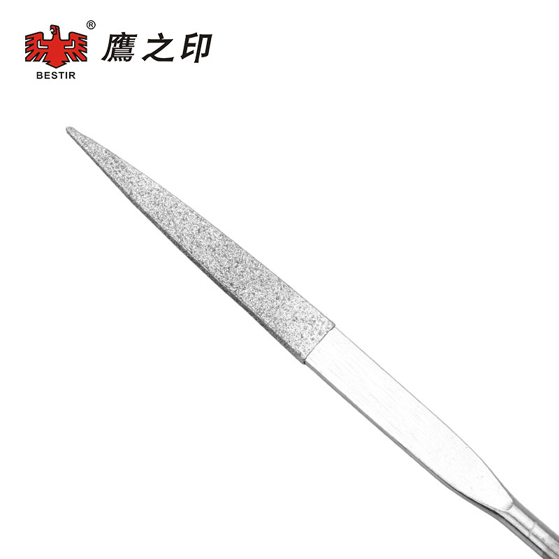 鹰之印 φ3*140mm (合金尖头扁)整形锉刀 BST-07013