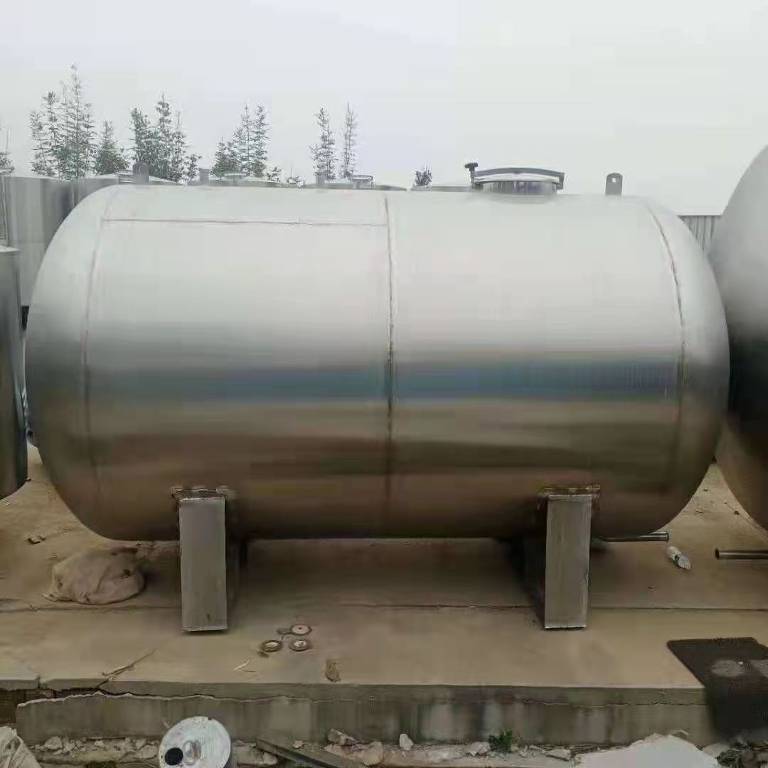 二手卧式不锈钢储罐二手乳品发酵罐二手不锈钢储罐不锈钢储罐价格二手