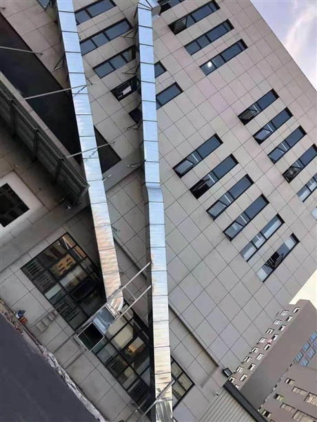 诸暨地下室通风管道安装加工 诸暨烟囱加工定做安装价钱