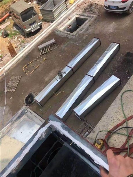 诸暨油烟管道安装加工定做 诸暨排烟管道加工定做