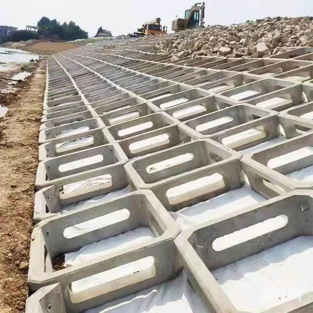  广州阶梯式生态框大型厂家 广州箱型砌块护坡 鱼巢式生态框供应
