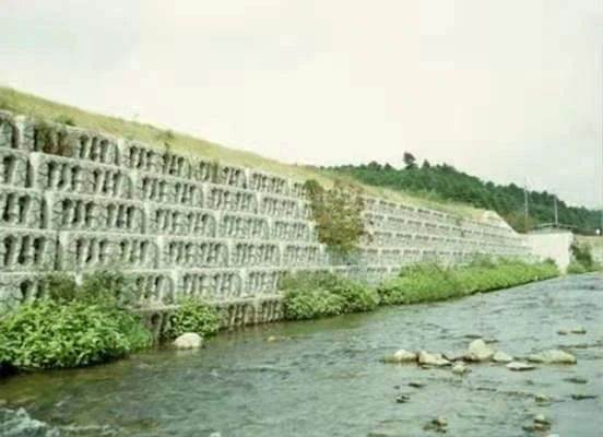 广州河道生态框 水利护坡砖 箱式河边挡墙 框式护岸厂家