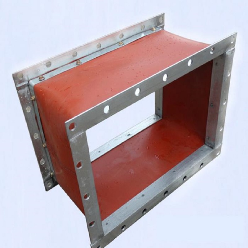 矩形防火软接 帆布伸缩风干 水泥散装伸缩布袋