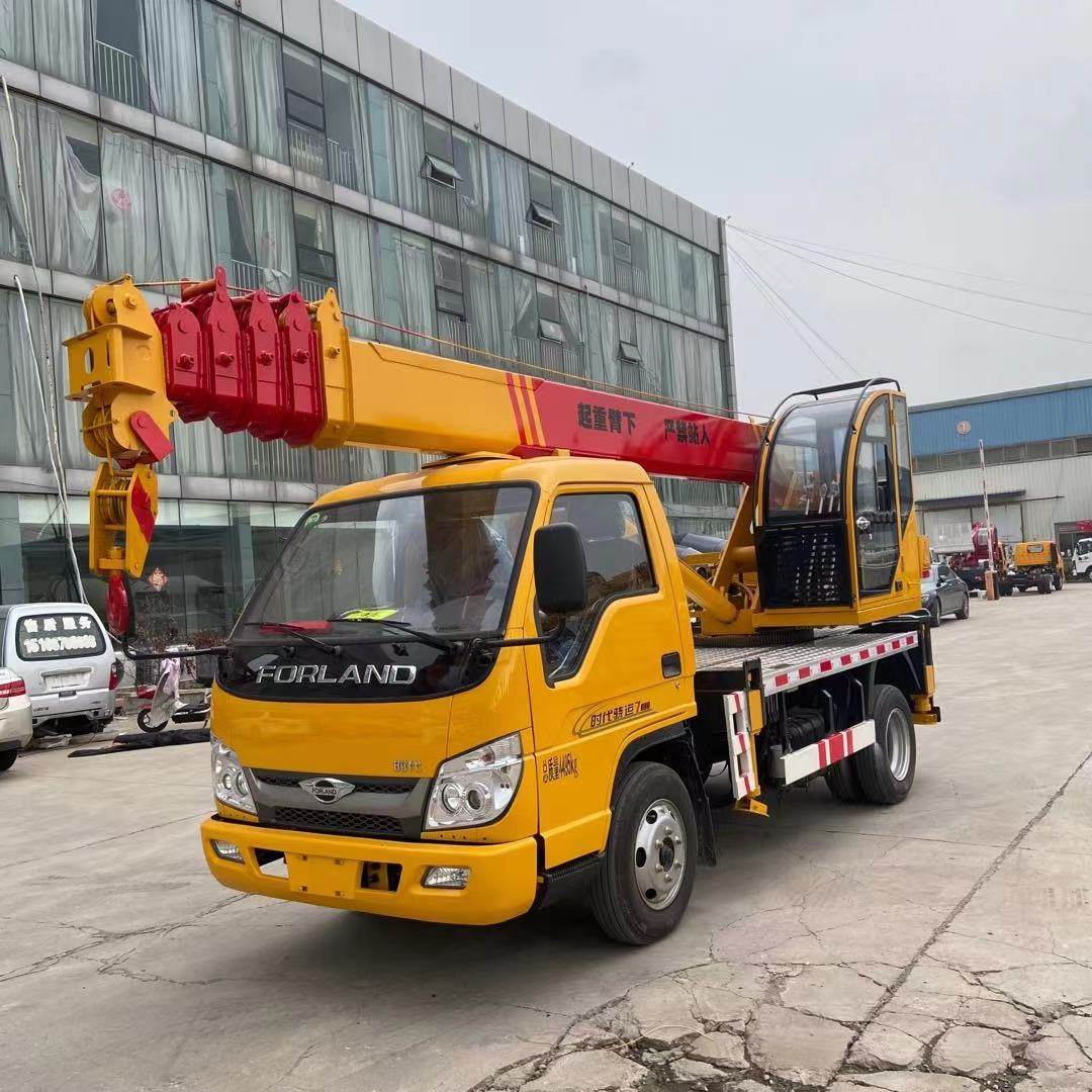 5吨蓝牌小吊车国六福田5吨汽车吊工程汽车吊出售