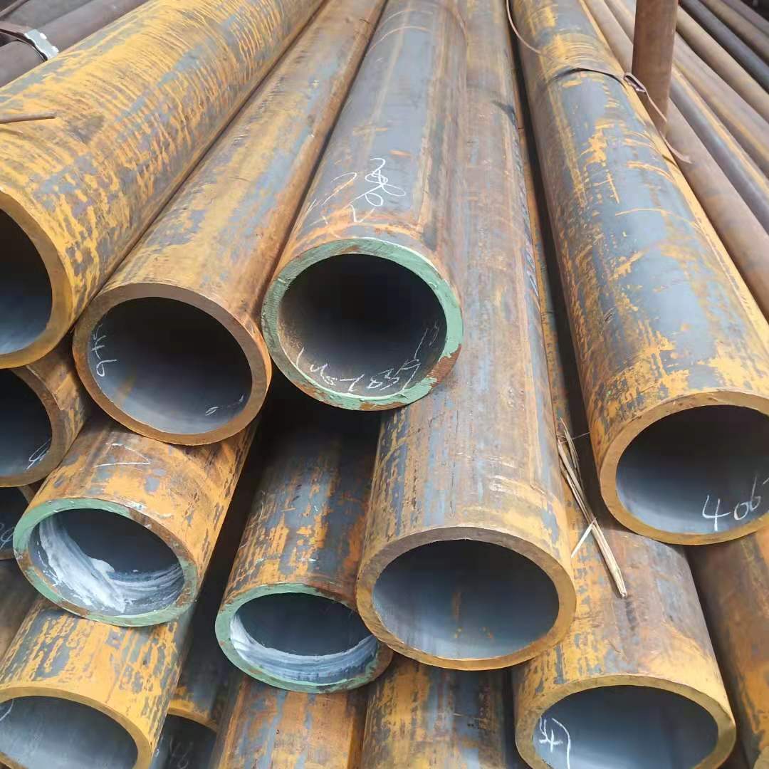 销售钢结构用厚壁无缝钢管,空心圆铁管,大口径无缝管加工