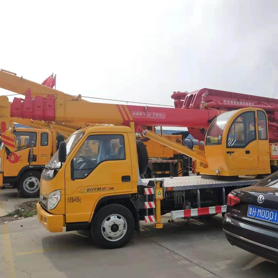 福田5吨小吊车国六底盘蓝牌小吊车价格优惠欢迎订购