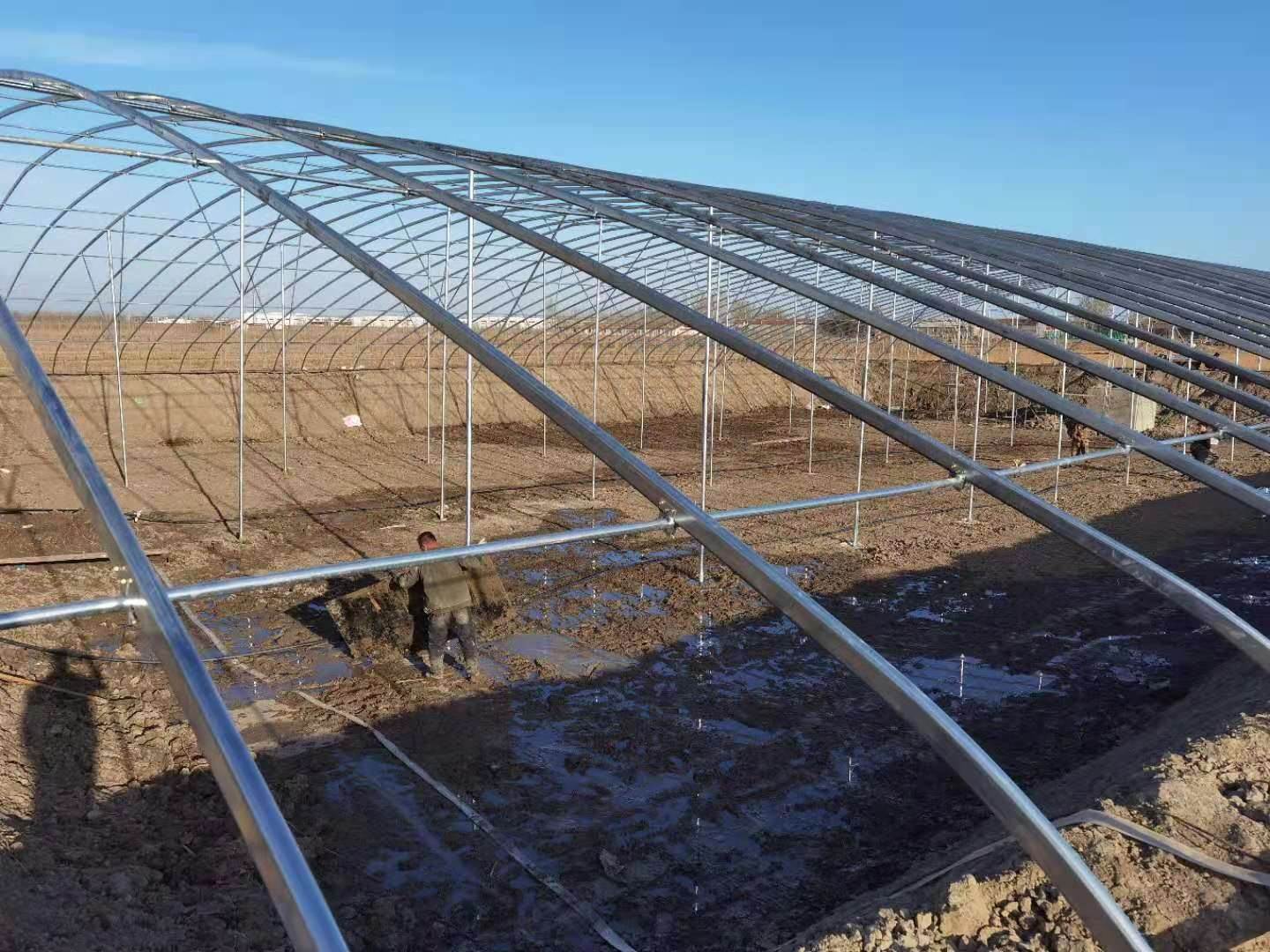 大棚骨架镀锌大棚管一寸大棚管