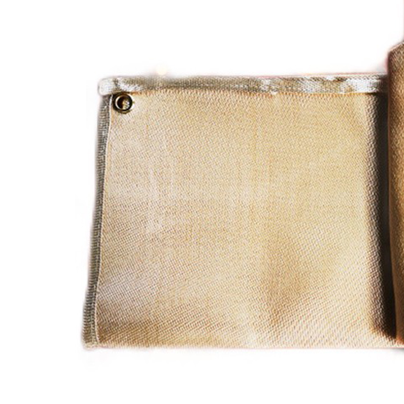 威特仕 18安沙漠色韧化玻璃纤维焊接防护毯,1.68x1.73m 50-1866