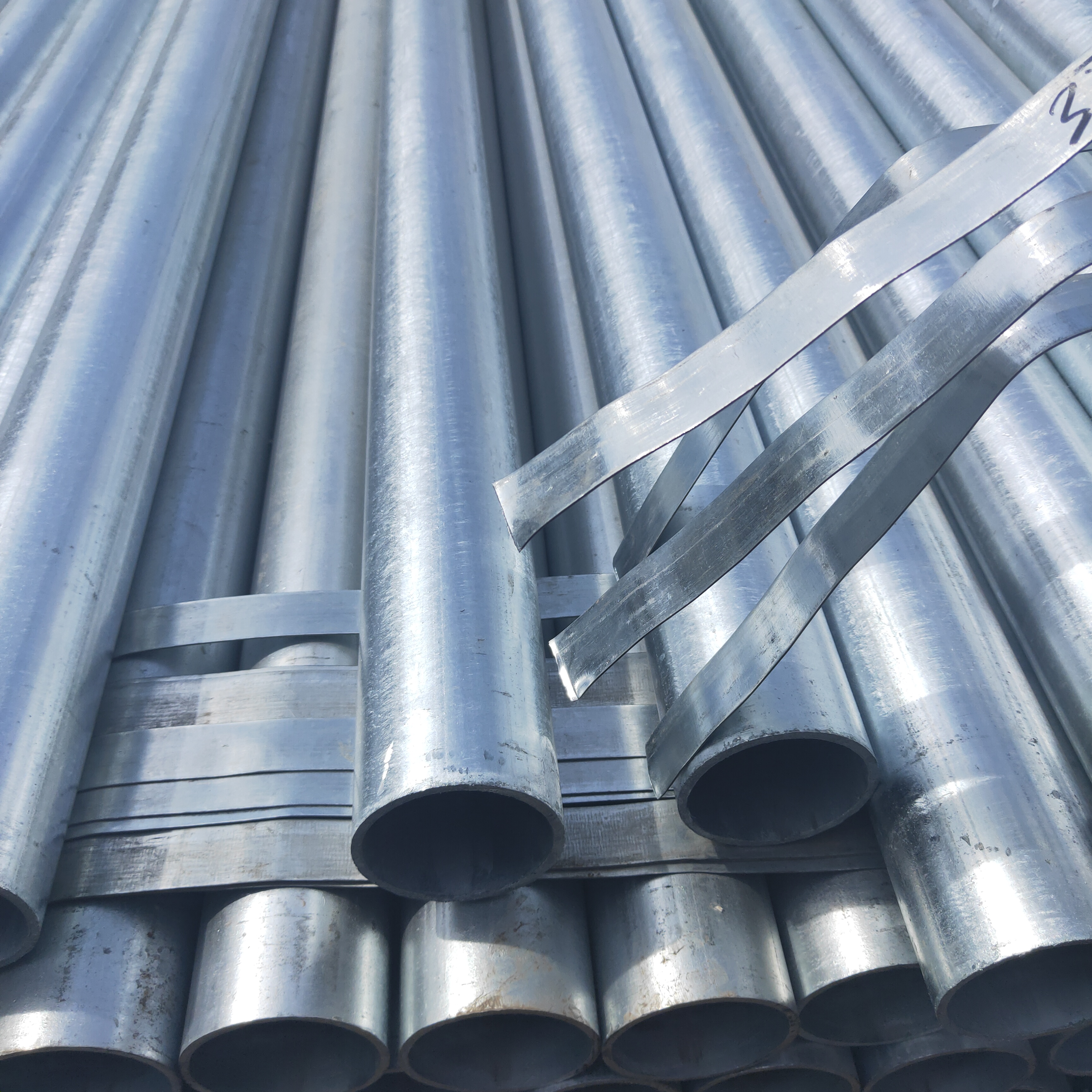 丝扣连接热镀锌钢管 高压气体灭火无缝钢管 螺纹热镀锌无缝钢管