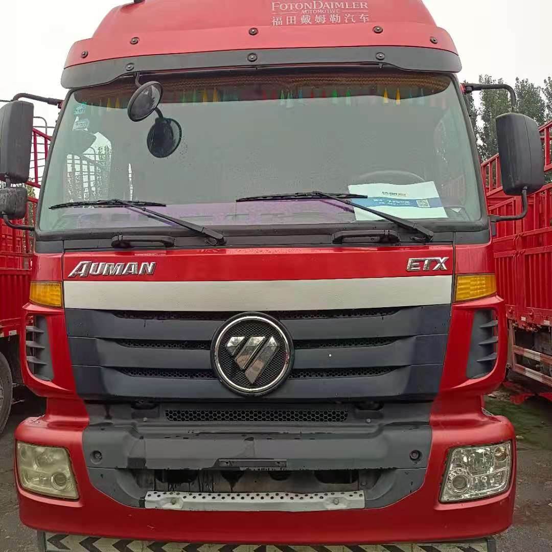 18年二手欧曼240马力载货车7.7米前四后四