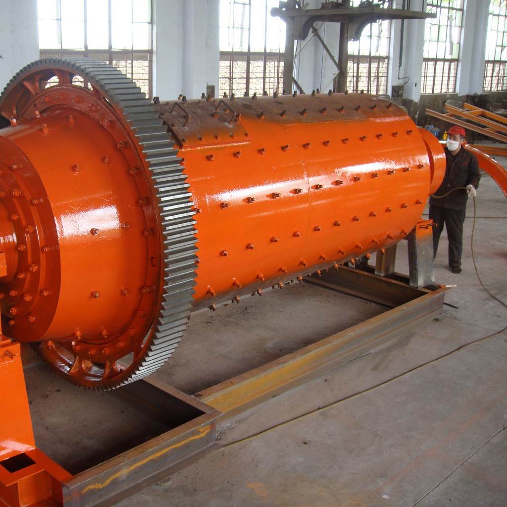 汉森球磨机小型卧式球磨机陶瓷水泥钢渣球磨机滚筒式球磨机厂家