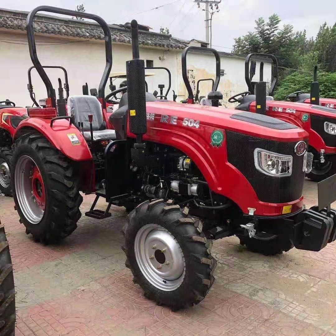 各种马力型号四轮拖拉机2021新款洛阳瑞得504中型拖拉机 两款机罩