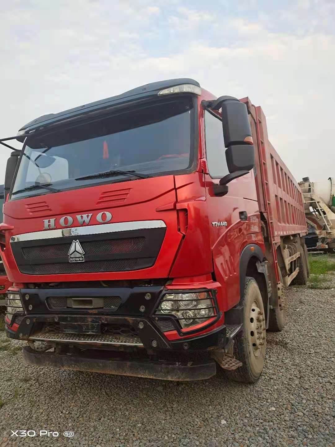 二手自卸车19年7月份重汽豪沃自卸车440马力德国曼发动机 车况精品