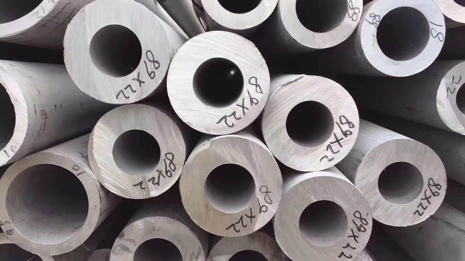 定制304不锈钢管材316厚壁管工业无缝钢管圆管抛光管卫生管加工