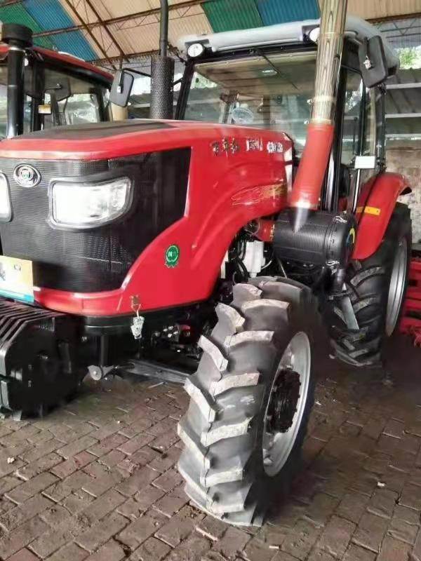 东方红强动力拖拉机 高配强压多路阀耕田机 开荒深翻犁地机  萨丁504