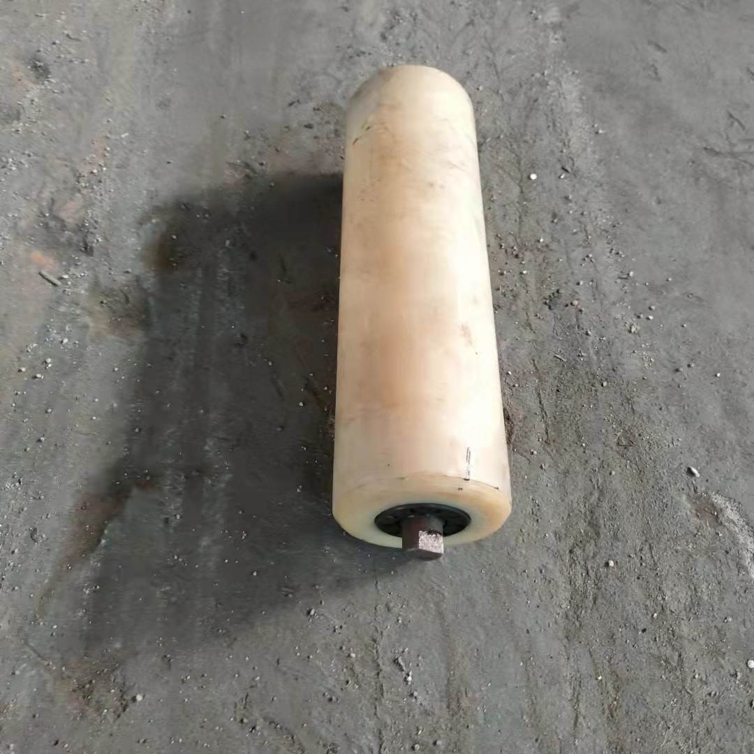 矿用尼龙托辊普煤矿用输送机托辊平行调心托辊