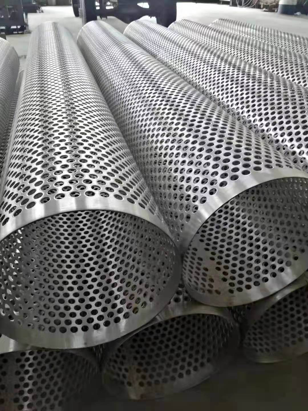 不锈钢激光孔板加工定制卷圆焊接管切割