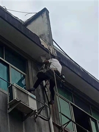 金华改装雨水管更换 吊绳雨水管加固 落水管维修绳护栏安装