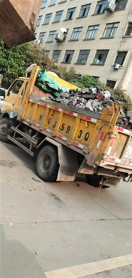 义乌人工拆除装修垃圾处理 金华各类废旧拆除清理垃圾