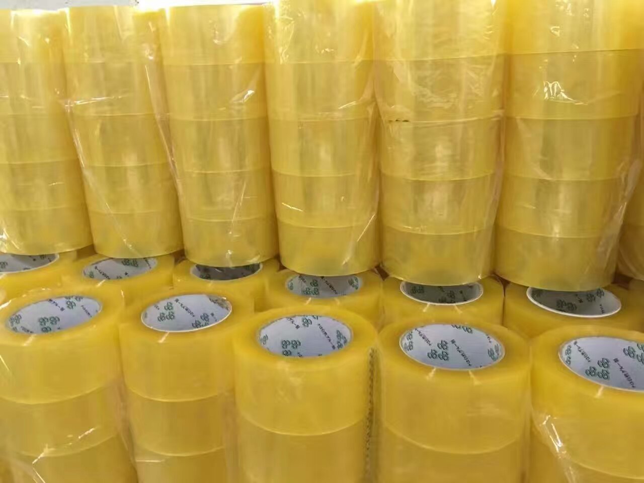 封箱胶带加印刷有字胶带透明胶带