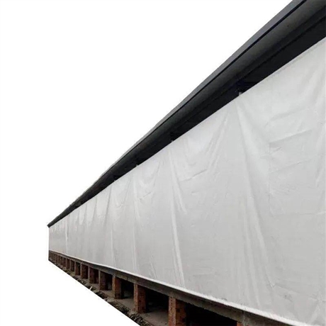 加厚养殖场卷帘布遮雨布油布篷布