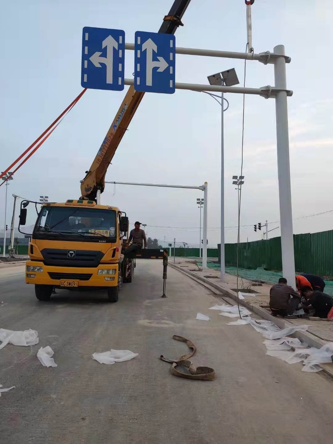 河北标志杆厂家交通道路标志牌一站式采购