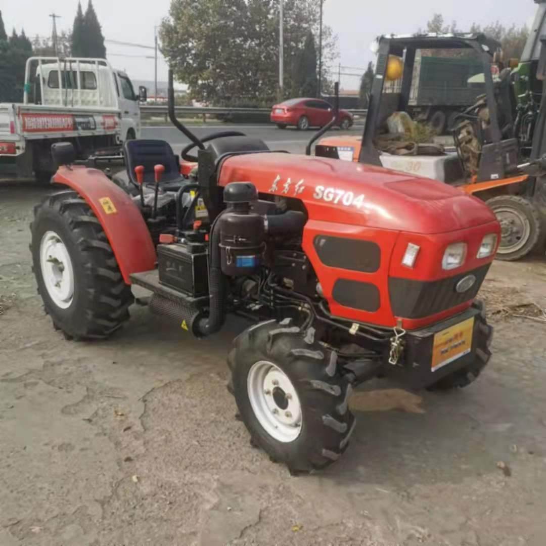 国补东方红704大棚拖拉机山地果园用旋耕开沟机带爬行档质保两年