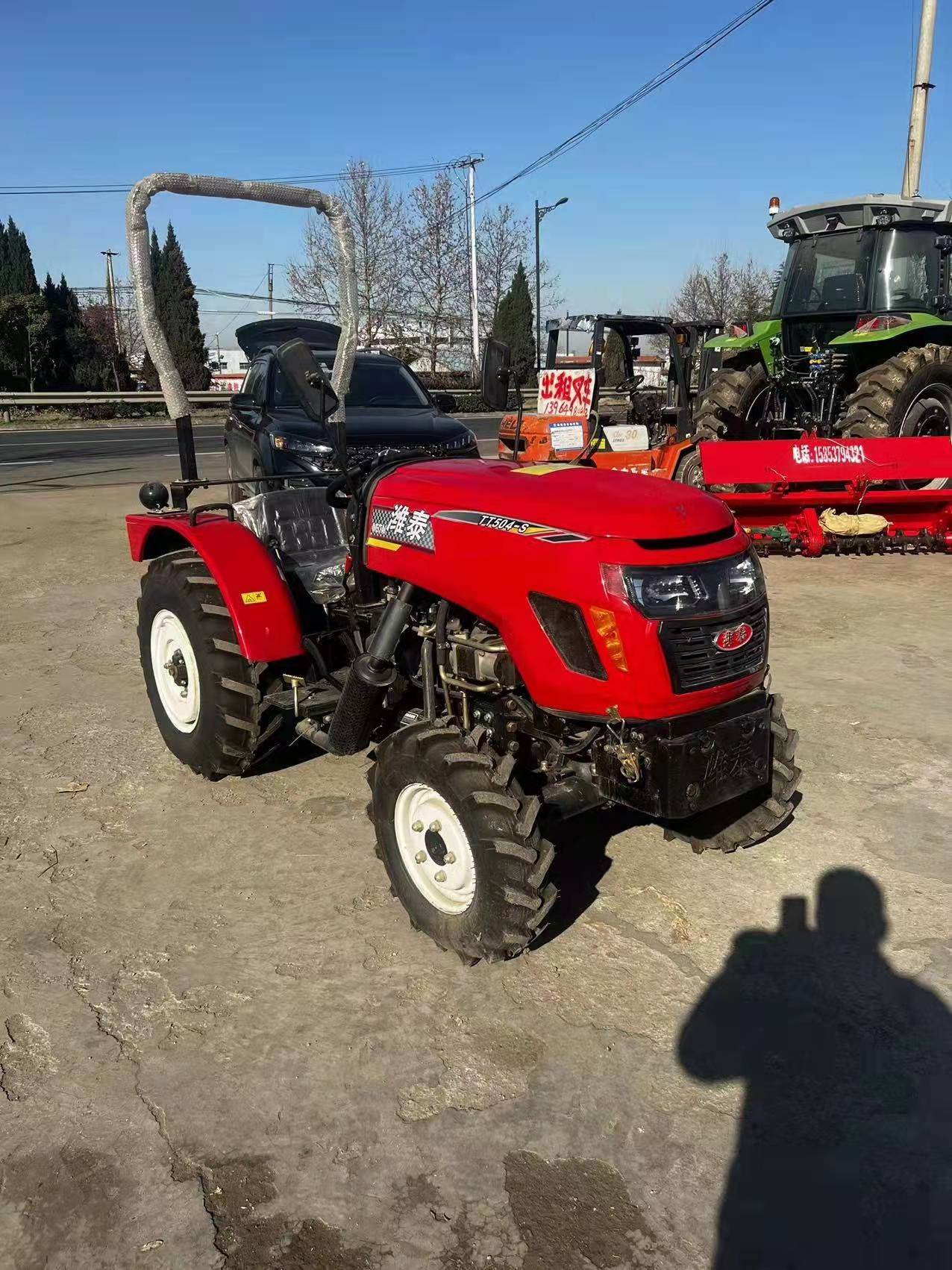 大棚王504山地耕种拖拉机果园除草旋耕机低矮车身灵活操作