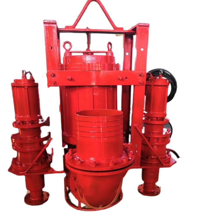 4寸绞吸式抽泥泵用于河道清淤工作高浓度水下清淤泵