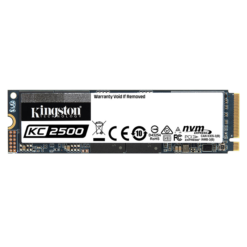 金士顿 笔记本固态硬盘 M.2 NVME KC2500-1TB