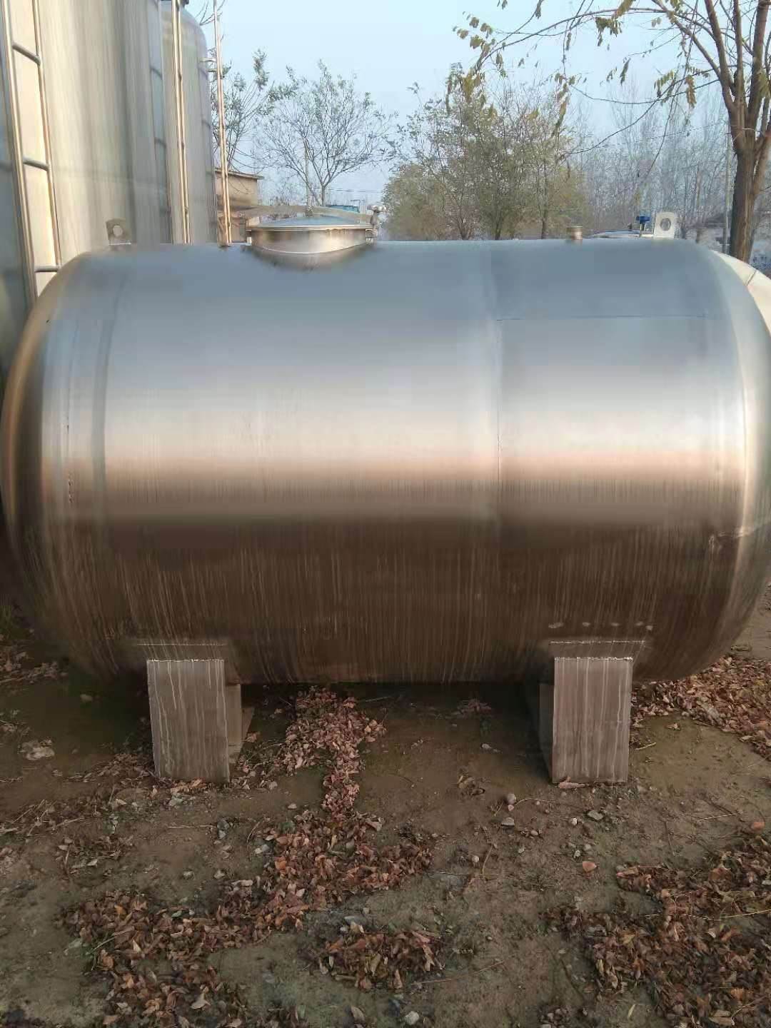 大型卧式两头锥型316不锈钢储存罐化工储罐