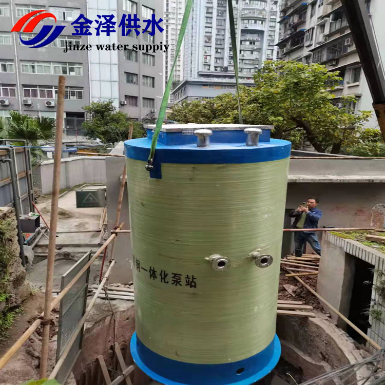 玻璃钢一体化泵站   地埋式污水泵站   城镇污水提升