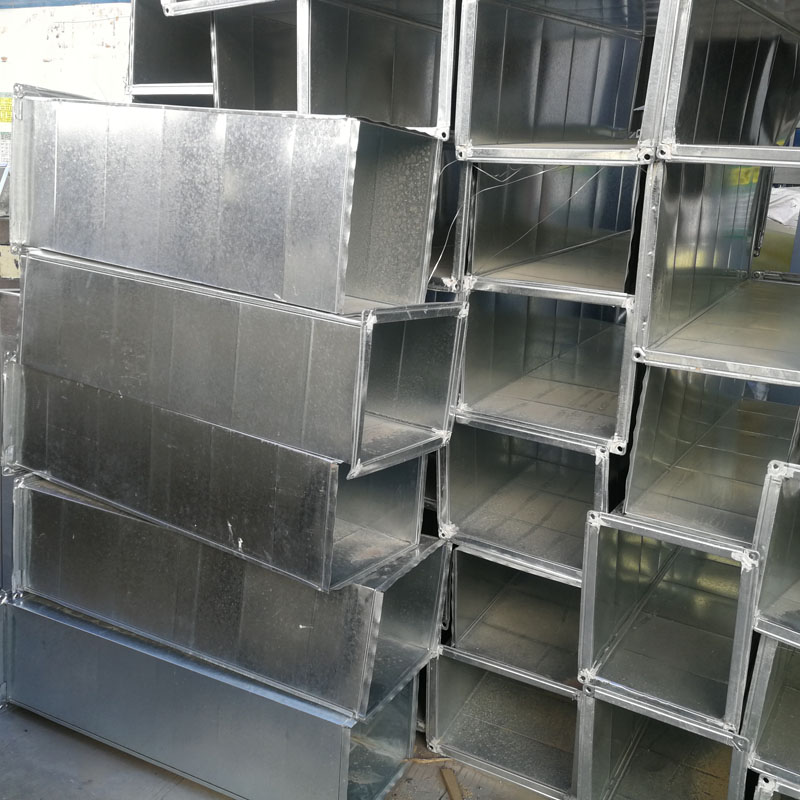 镀锌排烟通风管道消防排烟排烟风管定制耐腐蚀强调高