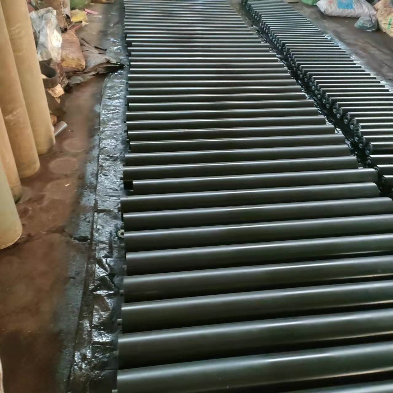 厂家生产v型前倾托辊v型梳型托辊螺旋托辊按图定制