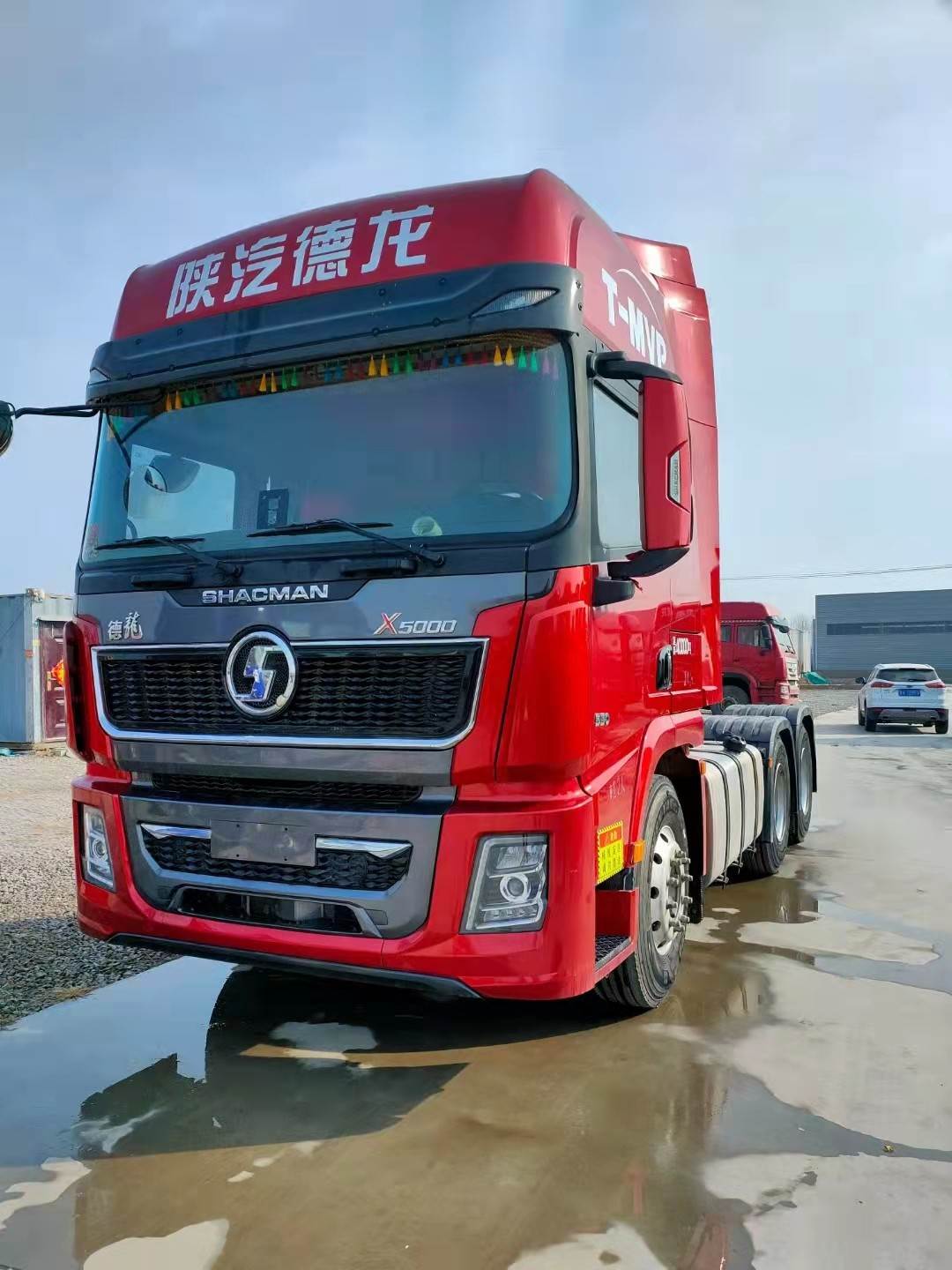 转让二手德龙x5000牵引车国五排放轻量化