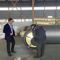 钢套钢出入地弯头 保温防腐弯头 直埋保温弯头