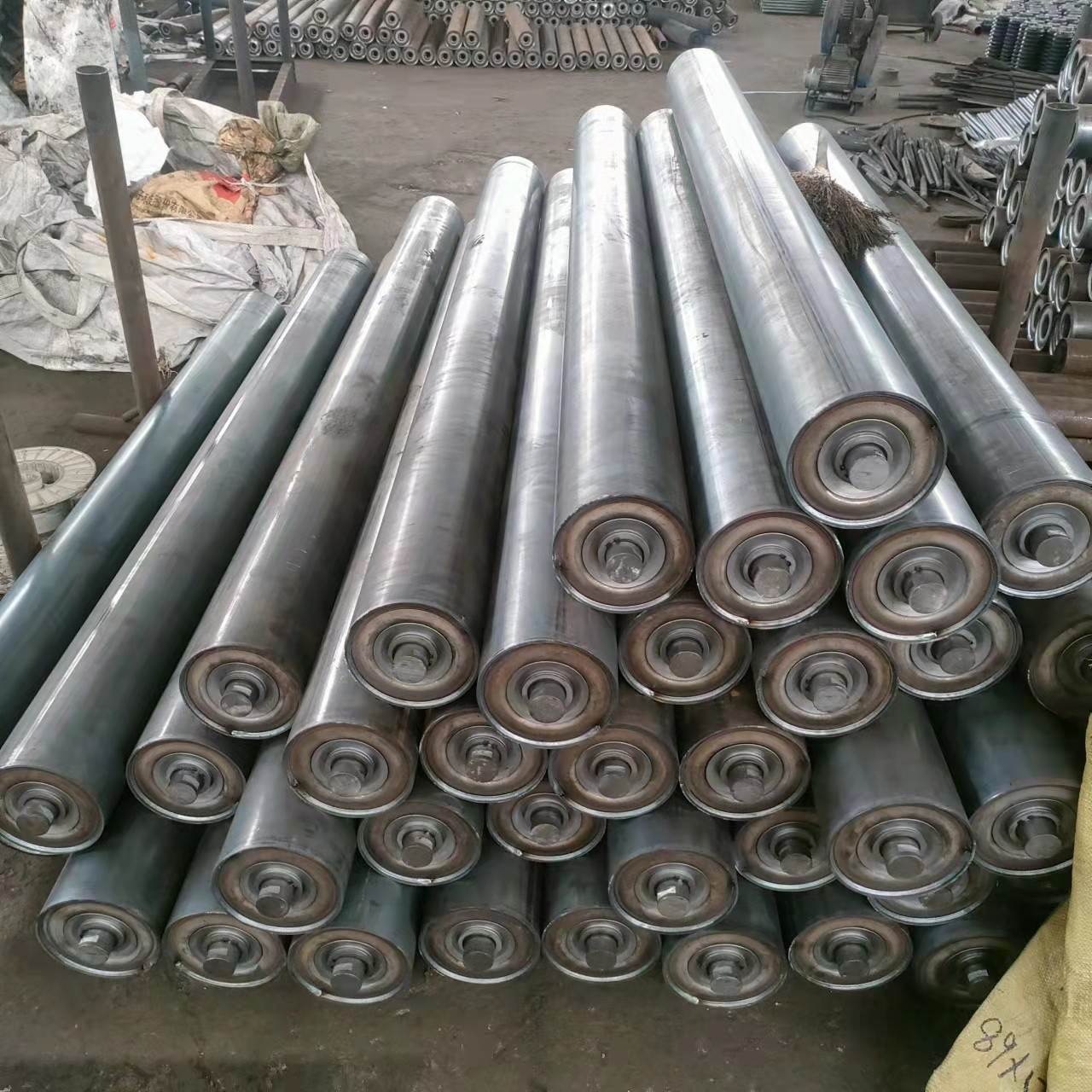 槽型托辊耐磨缓冲托辊输送机槽型托辊托辊支架滚筒生产厂家