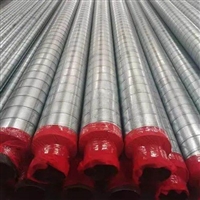 预制镀锌铁皮保温管 聚氨酯保温管 DN2000架空保温钢管定制