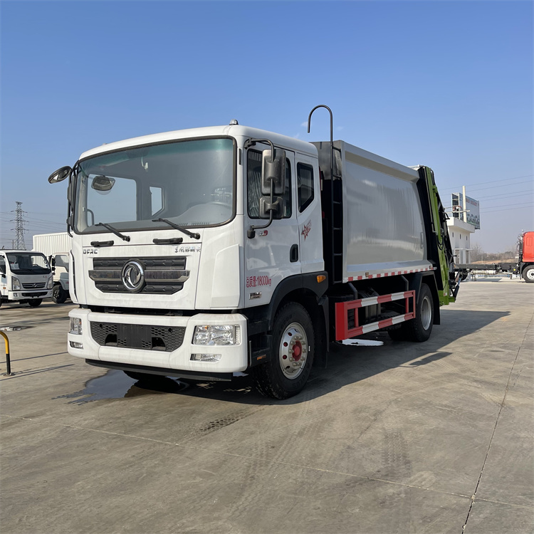 东风12方压缩垃圾车 14方垃圾转运压缩车 18吨挂桶垃圾清运车带压缩