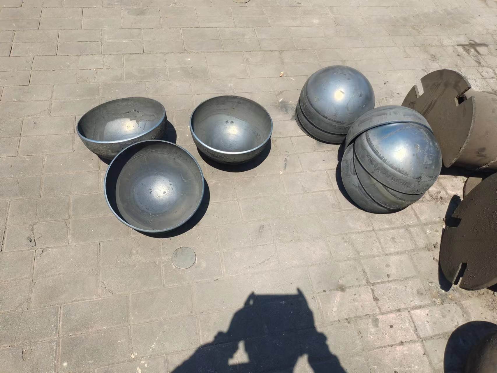 半圆封头325x6碳钢235b345r封头厂家