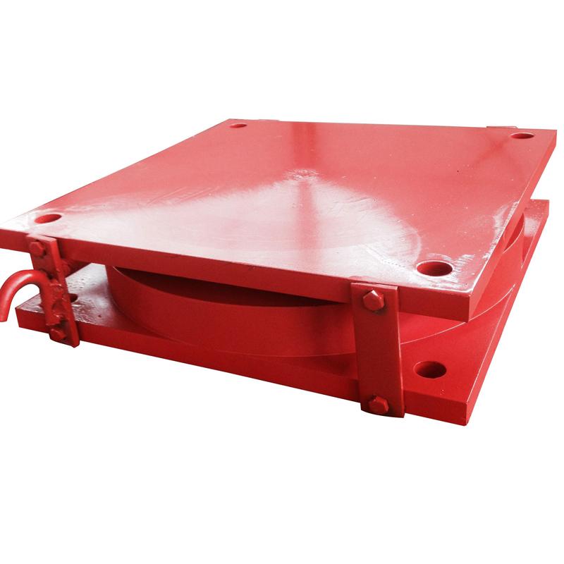 单向活动摩擦摆球型支座 建筑高阻尼隔震橡胶支座