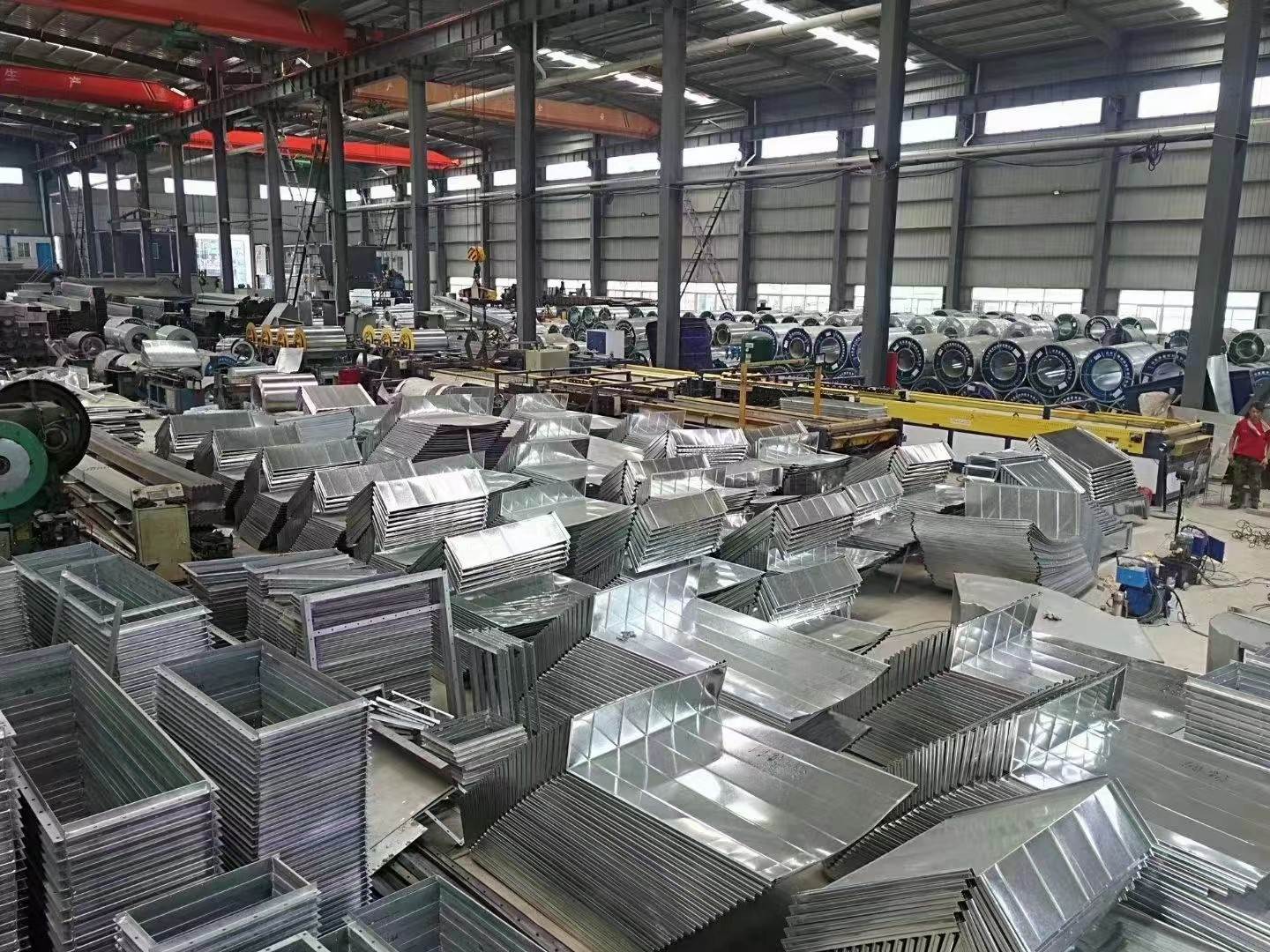 金华加工定做螺旋风管厂  永康定做圆风管厂家  东阳矩形风管加工厂