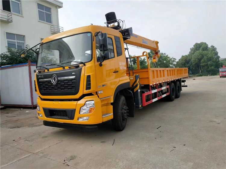 14吨随车吊 东风天龙后八轮14吨徐工随车吊豪华款价格