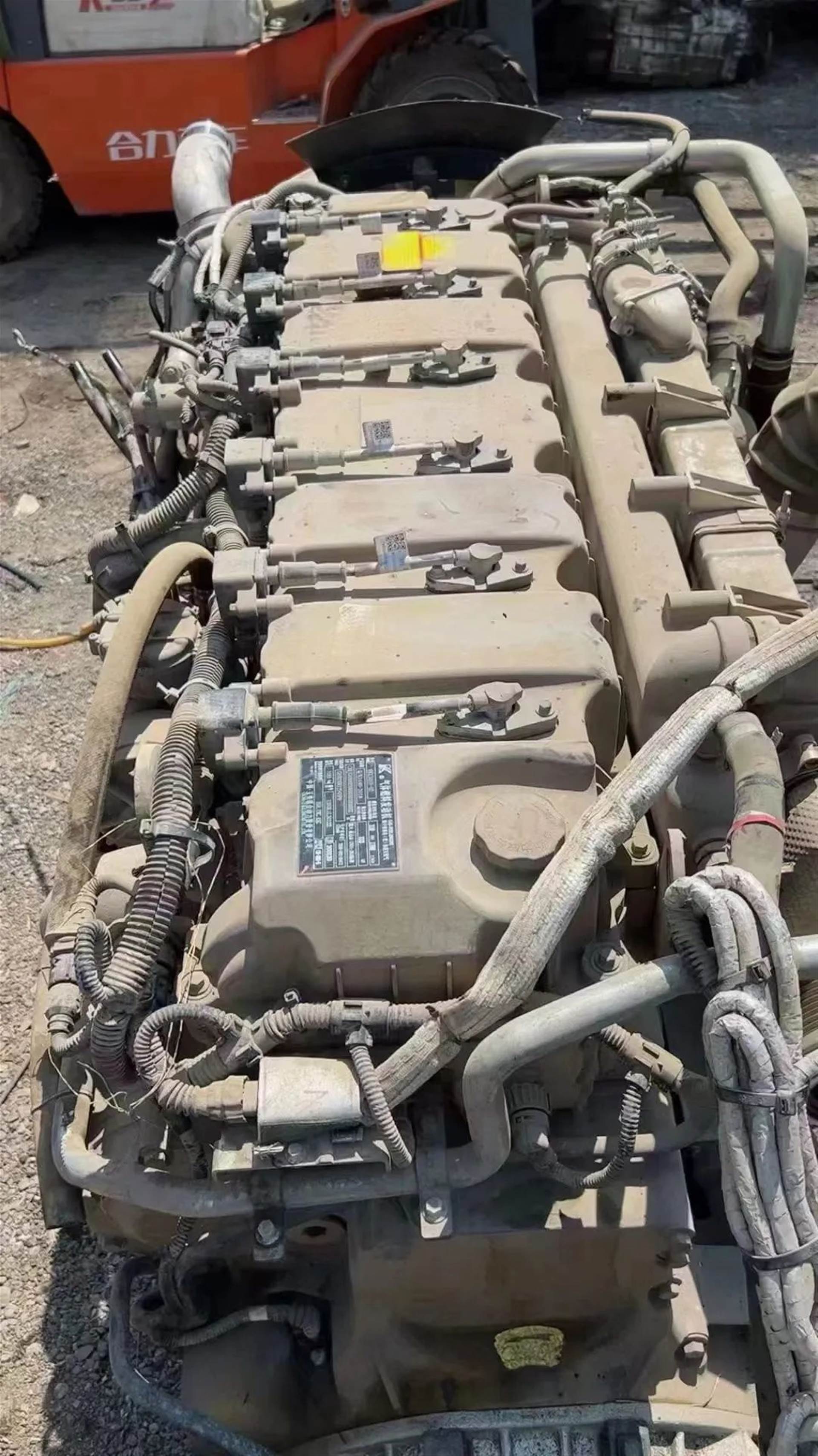 国六玉柴6k46天然气发动机总成