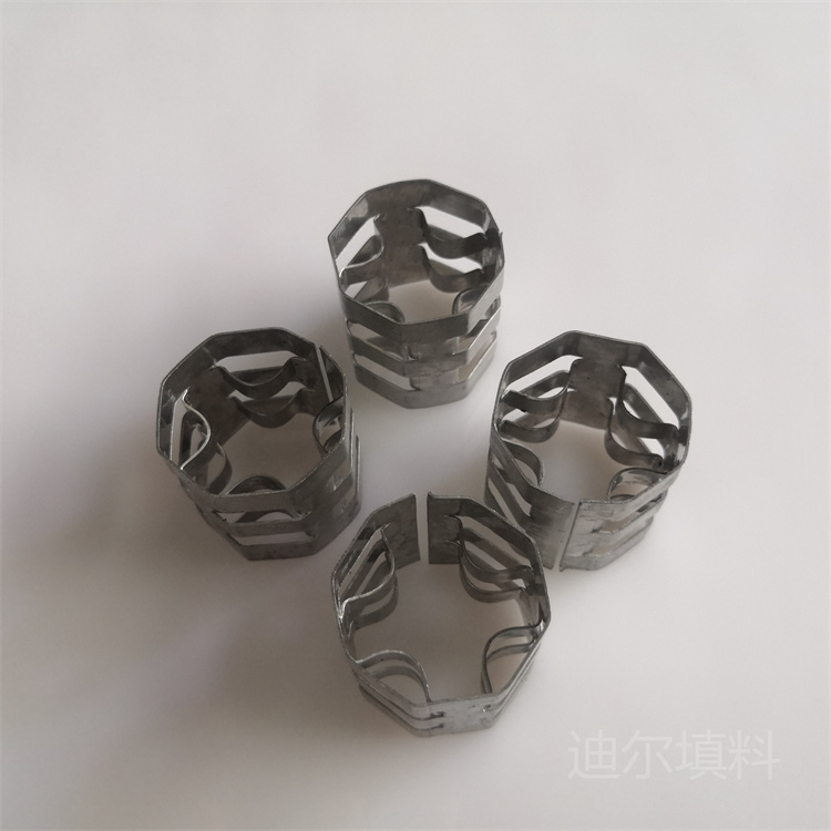 不锈钢八四内弧环填料 金属散堆填料 材质有304 316L 双相钢 钛材