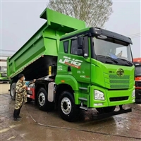 解放-德龙-欧曼系列-国六前四后八自卸车渣土车